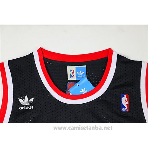Camiseta Portland Trail Blazers Jerome Kersey #25 Retro Negro